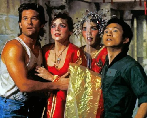 Big Trouble Little China paint by number