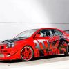 Black And Red Scion TC paint by number