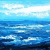 Blue Ocean Abstract Paint by number
