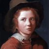 Boy With A Hat paint by number