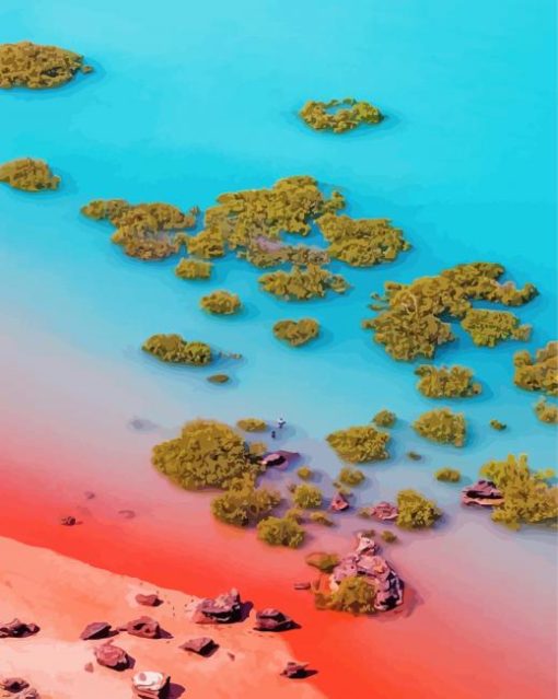 Broome Australia paint by number