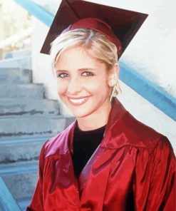 Buffy Summers Graduation Paint by number