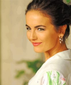 Camilla Belle Smiling Paint by number
