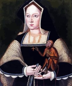 Catherine Of Aragon Queen paint by number
