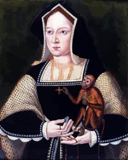 Catherine Of Aragon Queen paint by number