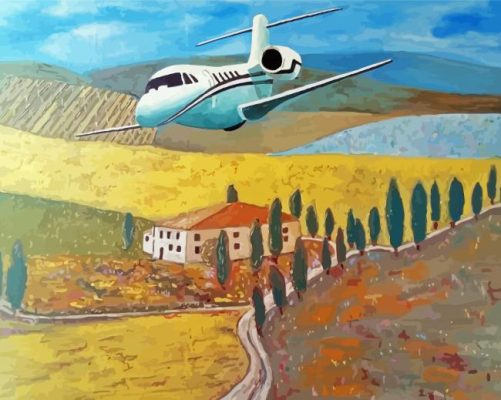 Cessna Art paint by number