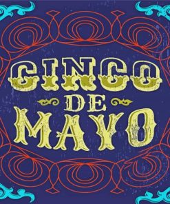 Cinco De Mayo Art paint by number