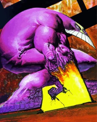 Dc Comic The Maxx paint by number