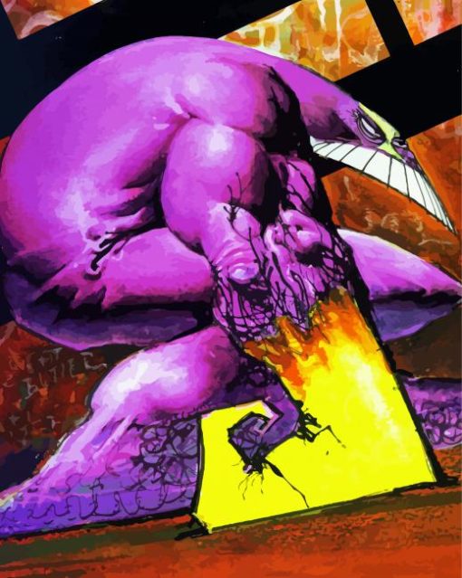 Dc Comic The Maxx paint by number