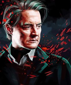 Dale Cooper Illustration paint by number