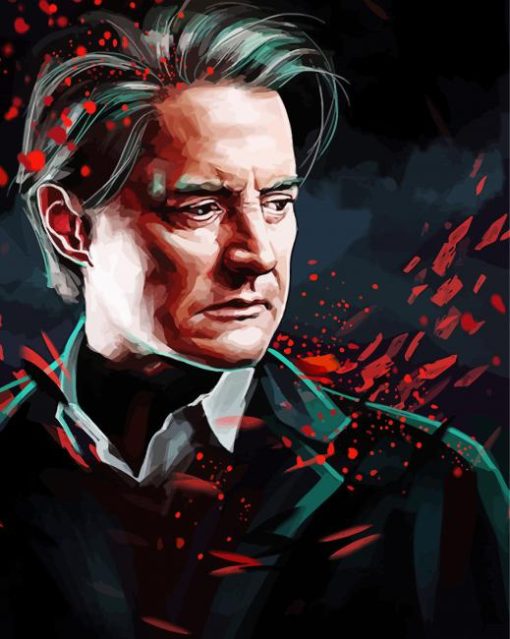 Dale Cooper Illustration paint by number