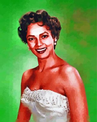 Dorothy Dandridge Art paint by number