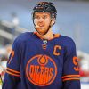 Edmonton Oilers Ice Hockey Player paint by number