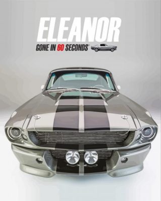 Eleanor Gone In 60 Seconds Paint by number