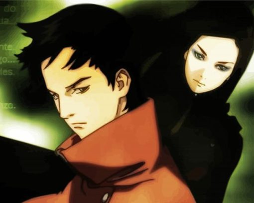 Ergo Proxy Anime paint by number