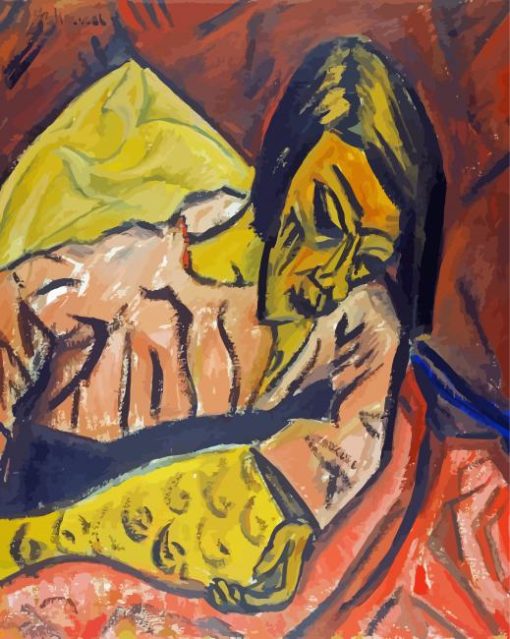 Erich Heckel paint by number