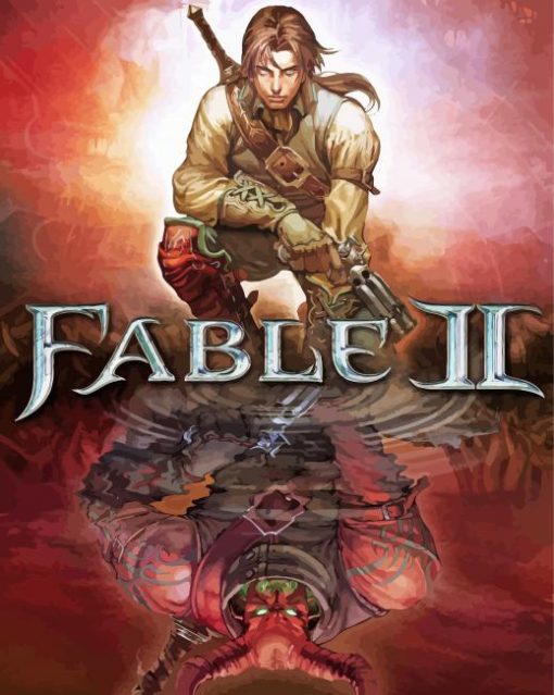 Fable 2 Poster paint by number
