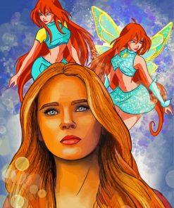 Fate Of The Winx Art paint by number