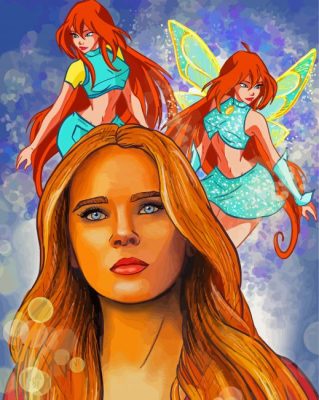 Fate Of The Winx Art paint by number