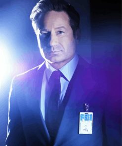 Fox Mulder paint by number