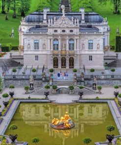 Germany Linderhof Palace paint by number