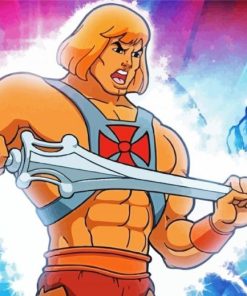 He Man Masters Of The Universe paint by number