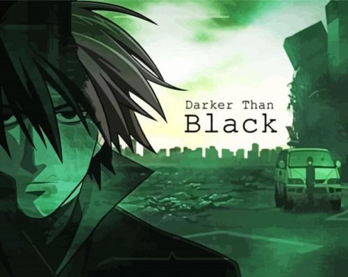 Hei Darker Than Black paint by number