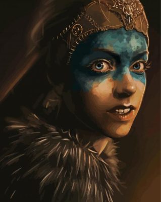 Hellblade Senuas Sacrifice paint by number