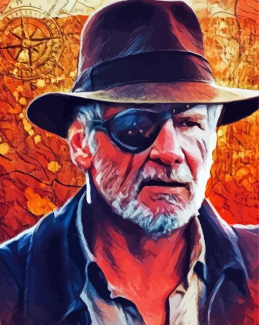 Indiana Jones Art paint by number