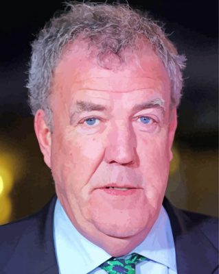 Jeremy Clarkson paint by number