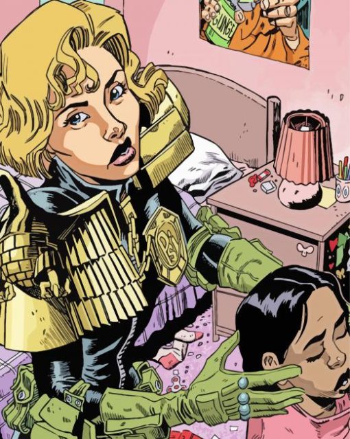 Judge Anderson paint by number