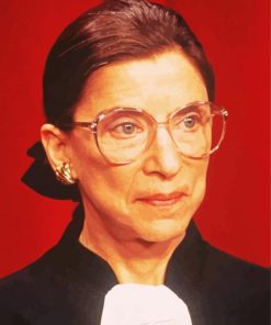 Judge Ginsburg paint by number