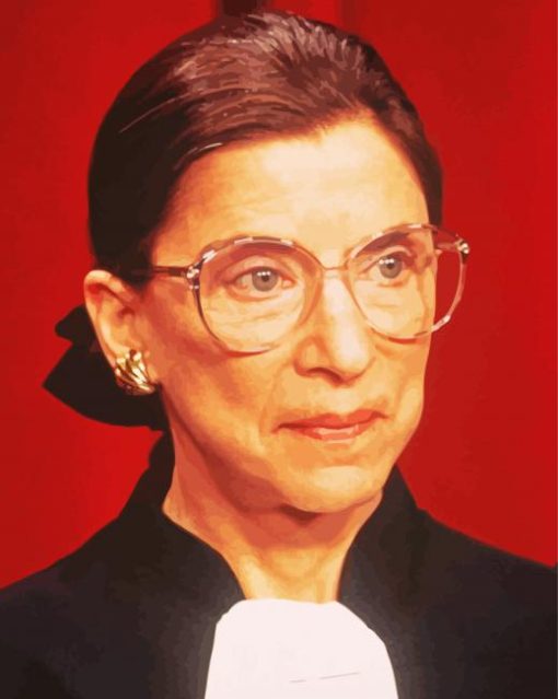 Judge Ginsburg paint by number