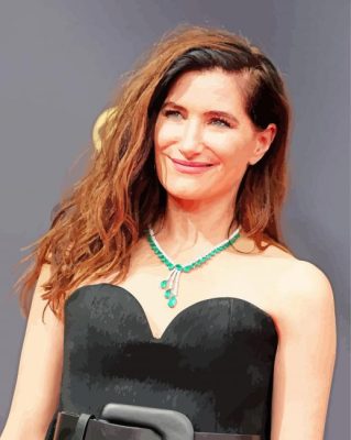 Kathryn Hahn American Actress paint by number