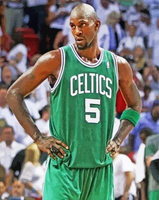 Kevin Garnett paint by number