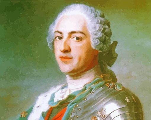 King Louis XVI Of France paint by number