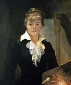 Marie Bashkirtseff Self Portrait paint by number