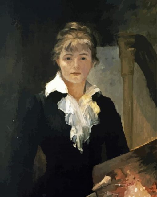 Marie Bashkirtseff Self Portrait paint by number