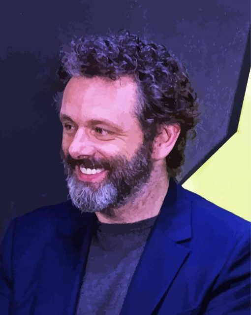 Michael Sheen paint by number