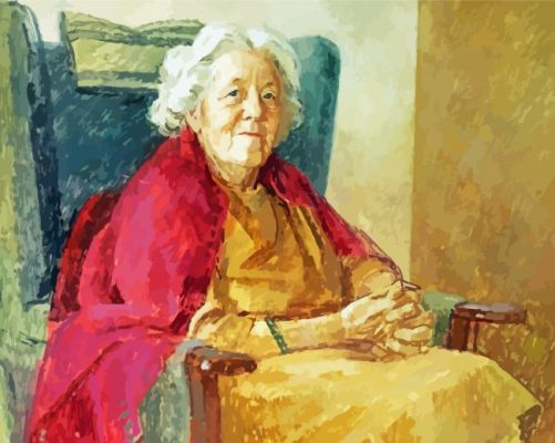 Miss Marple Art paint by number