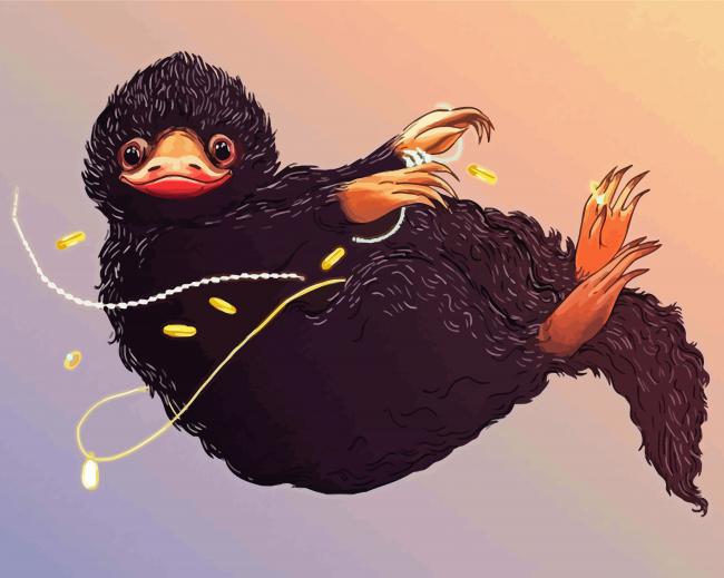 Niffler paint by number