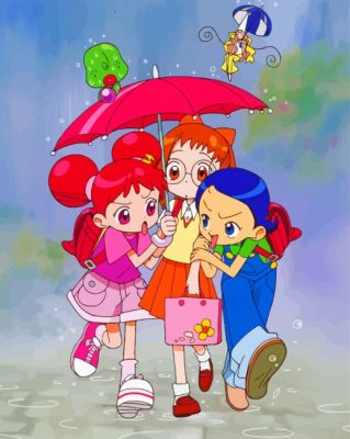 Ojamajo Doremi paint by number