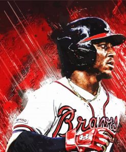 Ozzie Albies Art paint by number