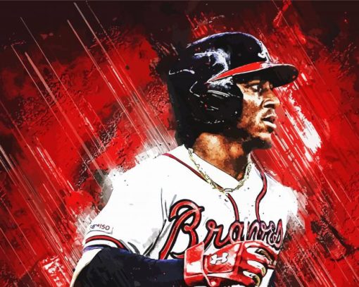 Ozzie Albies Art paint by number