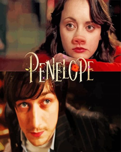 Penelope Romance Movie paint by number