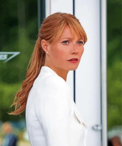 Pepper Potts paint by number