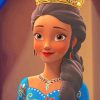 Queen Elena Of Avalor paint by number