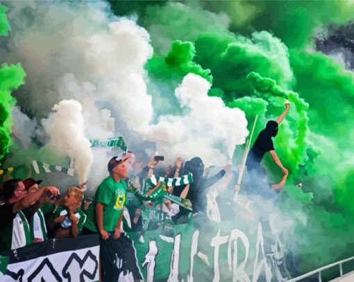 Raja Casablanca Ultras paint by number