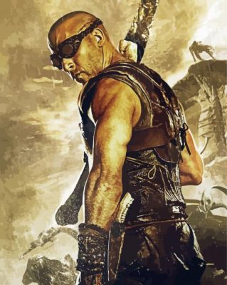 Riddick paint by number