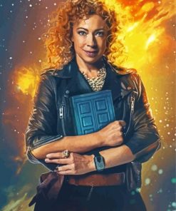 River Song Art paint by number